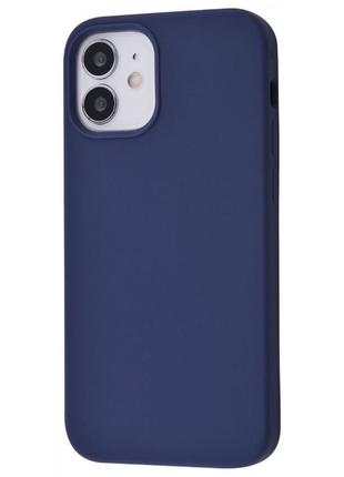 Чохол wave full silicone cover iphone 12 mini dark blue