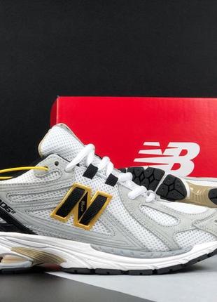 Чоловічі замшеві кросівки з сіткою на весну в стилі new balance 1906r 🆕 нью баланс