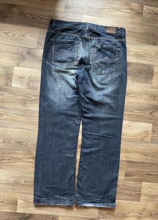Реп джинсы широкие bootcut avant garde denim fade bershka jaded y2k4 фото