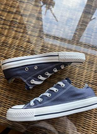 Кеды converse all star оригинальные синие3 фото