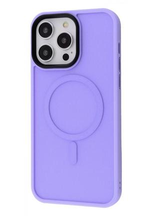 Чохол wave matte insane case with magsafe iphone 14 pro light purple