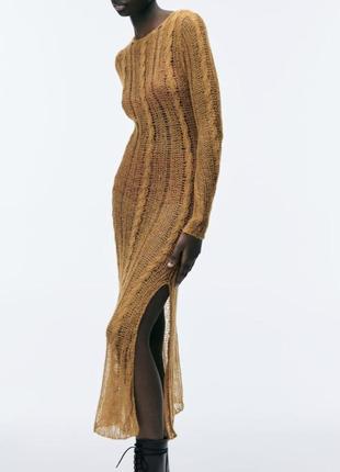 Платье вязаное zara