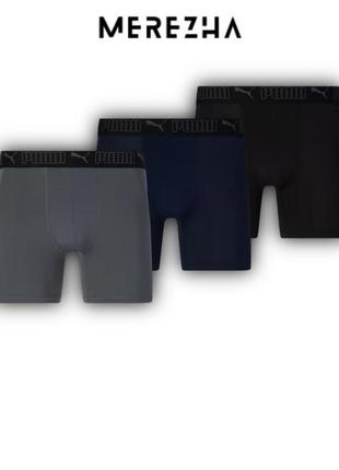 Труси puma men’s training boxer briefs [3 pack] ( m ) оригінал!