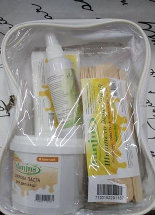 Набір для депіляції danjns в якому 6 складових.