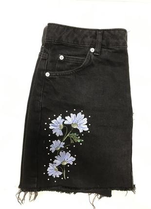 Джинсовая юбка topshop 5
