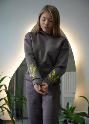 Теплий костюм, колоски 🌾