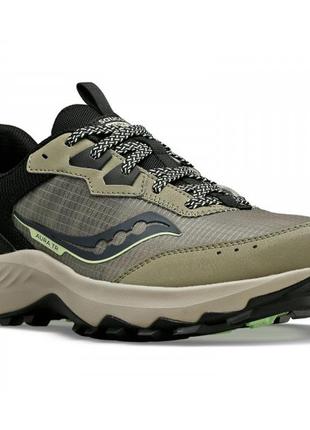 Мужские кроссовки для бега трейловые trail saucony aura tr 20862-15s 44 (10us) 28 см coffee/black10 фото