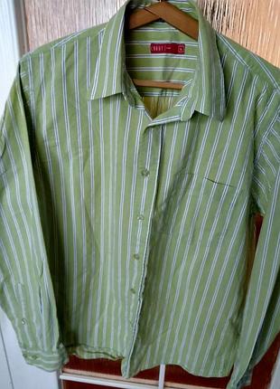 Салатова сорочка.
