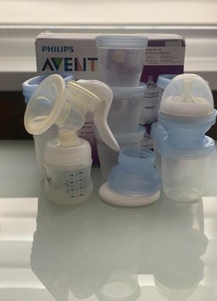 Ручний молоковідсмоктувач avent philips3 фото