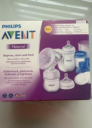 Ручний молоковідсмоктувач avent philips1 фото