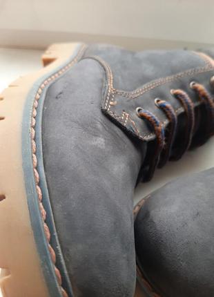 Кожаные ботинки на меху 33 размера зимние кожаные ботинки бренд venice на мальчика5 фото
