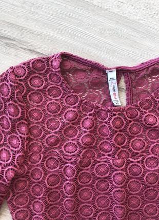 Кофтинка бохо кэжуал винтаж кружево блуза от fb sister xs2 фото
