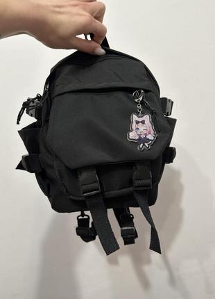 Милый мини рюкзак в корейском японском стиле для девочек школьный для школы в детский садик сад модный стильный аниме тянка брелок подвеска брелки