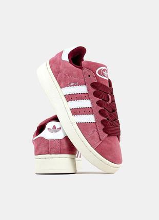 Жіночі кросівки adidas campus 00s pink / адідас кампус рожеві / демісезонне жіноче взуття на весну, літо, осінь