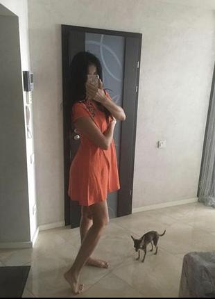 Сукня 👗 zara з вишивкою