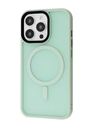 Чохол wave matte insane case with magsafe iphone 13 pro mint