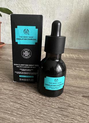 Освітлювальний пілінг для шкіри the body shop himalayan skin clarifying night peel