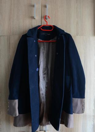 Акційна ціна!!! стильне пальто від next з гудзиками на манжетах.3 фото
