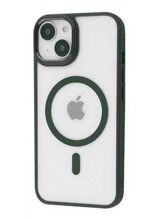 Чохол wave ardor case with magnetic ring iphone 15 green