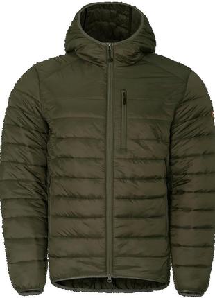 Легкий пуховик storm hood g-loft 150 olive (2460), s