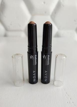 Тени для глаз век эйвон avon natures sparkle тени карандаш