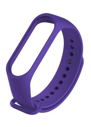 Ремінець silicone xiaomi mi band 7 ultra violet1 фото