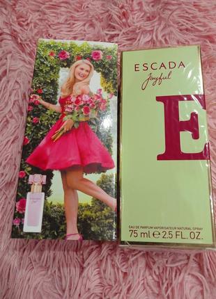 Escada joyful 75 ml. - парфюмированная вода - женский1 фото