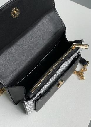 Жіноча сумка в стилі mk sunset mini white люкс якість6 фото