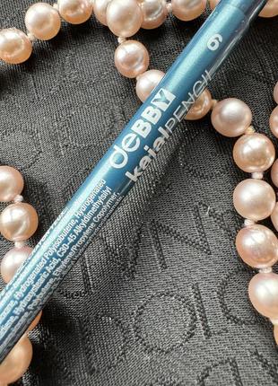 Debby long lasting eye pencil waterproof стойкий карандаш для глаз