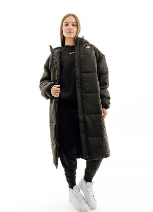 Женская куртка nike w tf thrmr clsc parka черный s (7dfb7675-010 s)