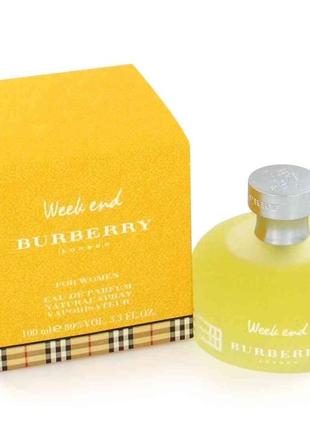 Женская парфюмированная вода burberry weekend 100 мл