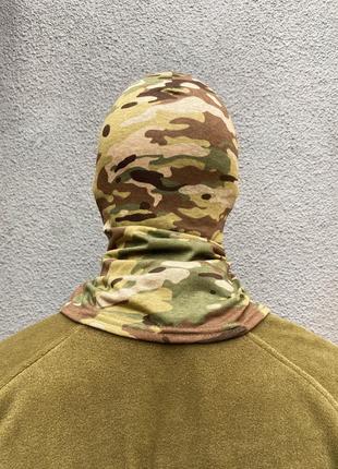 Балаклава військова армейська трикотаж мультикам балаклава літня мультикам балаклава мультикам2 фото