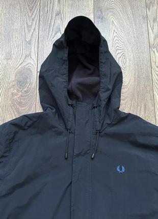 Fred perry nylon hooded jacket оригинальная куртка2 фото