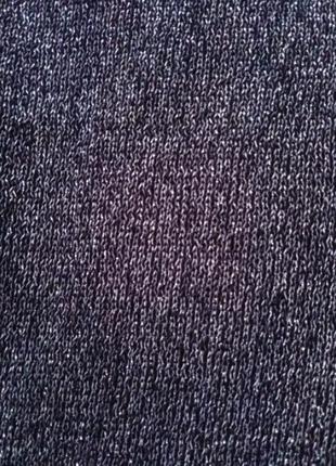 Женская кофточка лонгслив свитер джемпер трикотаж серебристая нова6 фото
