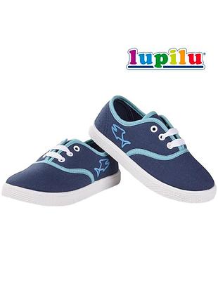 26 р дитячі кеди на шнурках тканинні мокасини полотняні літнє спортивне взуття легкі кросівки