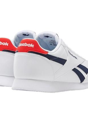 Белые мужские кроссовки reebok royal cl jogger 2l 41-42 размер4 фото