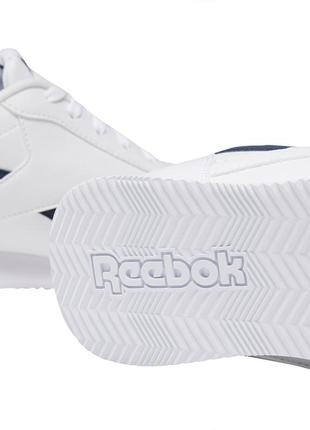 Белые мужские кроссовки reebok royal cl jogger 2l 41-42 размер7 фото