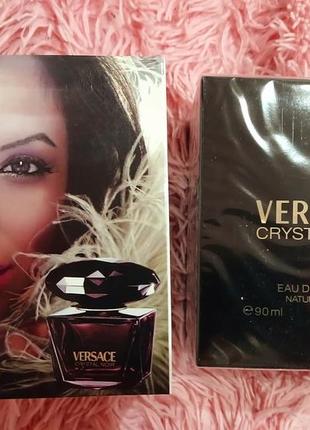 Женская парфюмированная вода Versace crystal noir edt 90 ml обличчям. aiw w тестер!!!