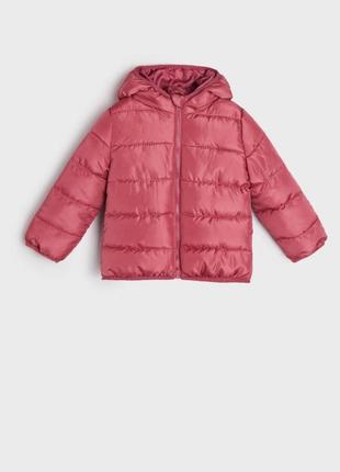 Куртка детская для девочки розовая 863 фото