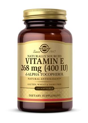 Solgar vitamin e 268 mg (400 iu) (softgels)