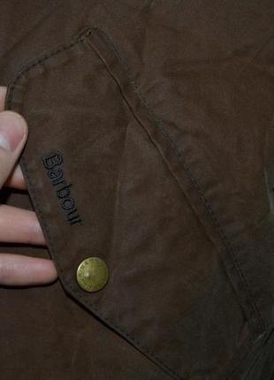 Ваксовая куртка barbour5 фото