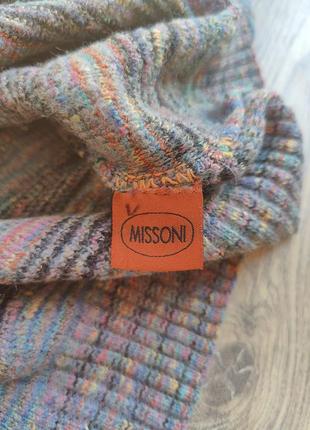 Свитер кардиган missoni lambswool7 фото