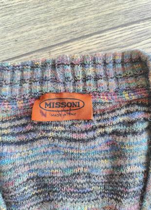 Свитер кардиган missoni lambswool6 фото