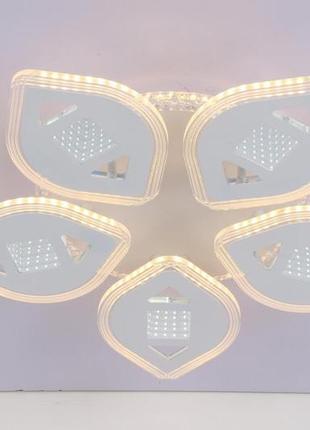 Люстра світлодіодна акрилова valeso v k29028-5+1 з пультом