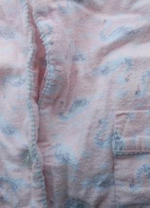 Байкова піжама фланелєва піжама штанами баєвий костюм сорочка штани для дому2 фото