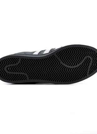 Женские кеды adidas superstar black8 фото