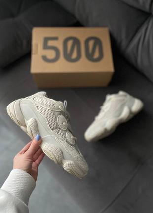 Унисекс кроссовки adidas yeezy boost 500 beige7 фото