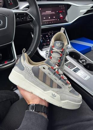 Adidas originals adi2000 grey olive red