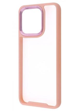 Чохол wave just case xiaomi redmi 12c pink sand