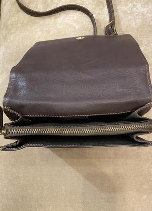 Маленькая кожаная сумка для планшета nova leathers3 фото
